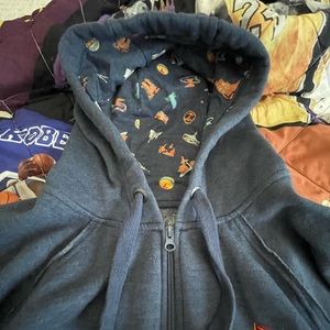 Disneyland Park Life Mickey Map Zip-Up Hoodie Women's - Size XL